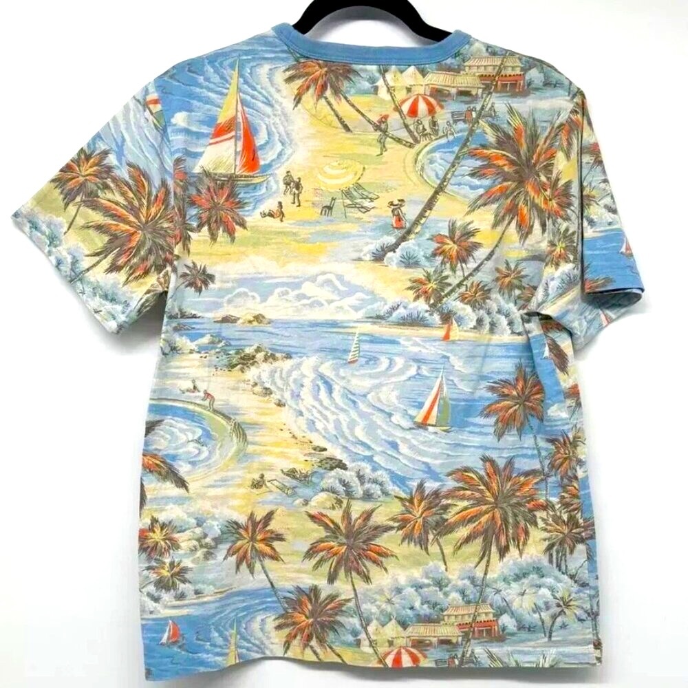 Polo Ralph Lauren Boys Tropical Print Cotton Tee Shirt